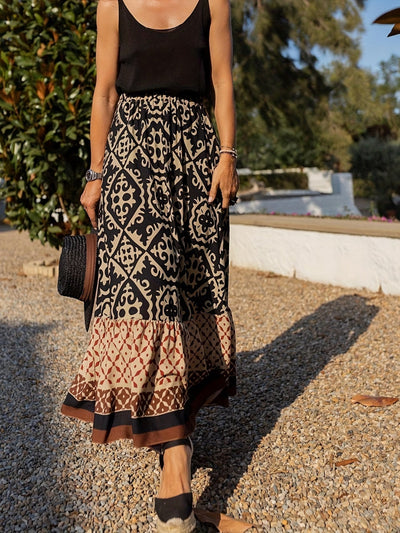 SASHA | BOHEMIAN CHIC MAXI SKIRT