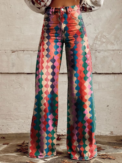 BOHEMIAN PATTERN | VINTAGE TROUSER