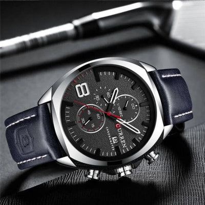 Military-Grade Waterproof Tactical Chronograph Watch