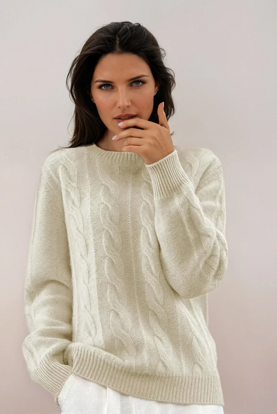 Lizzy | Braided Sweater