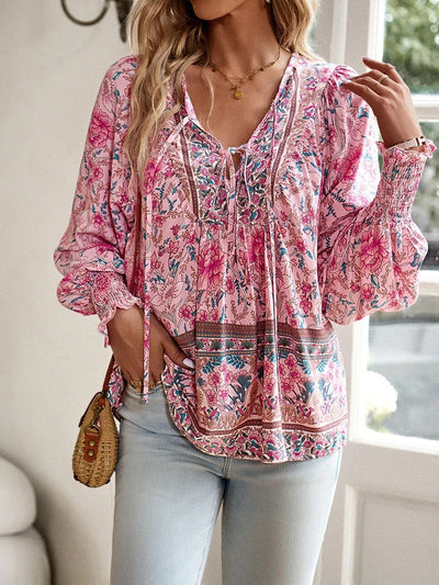 AMAYA | Light & Airy Summer Floral Top