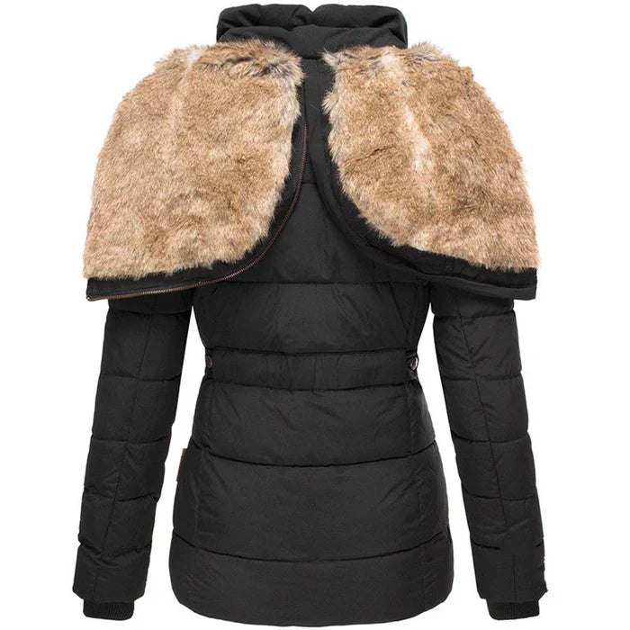 BEATRICE | Luxe Fur-Lined Winter Coat