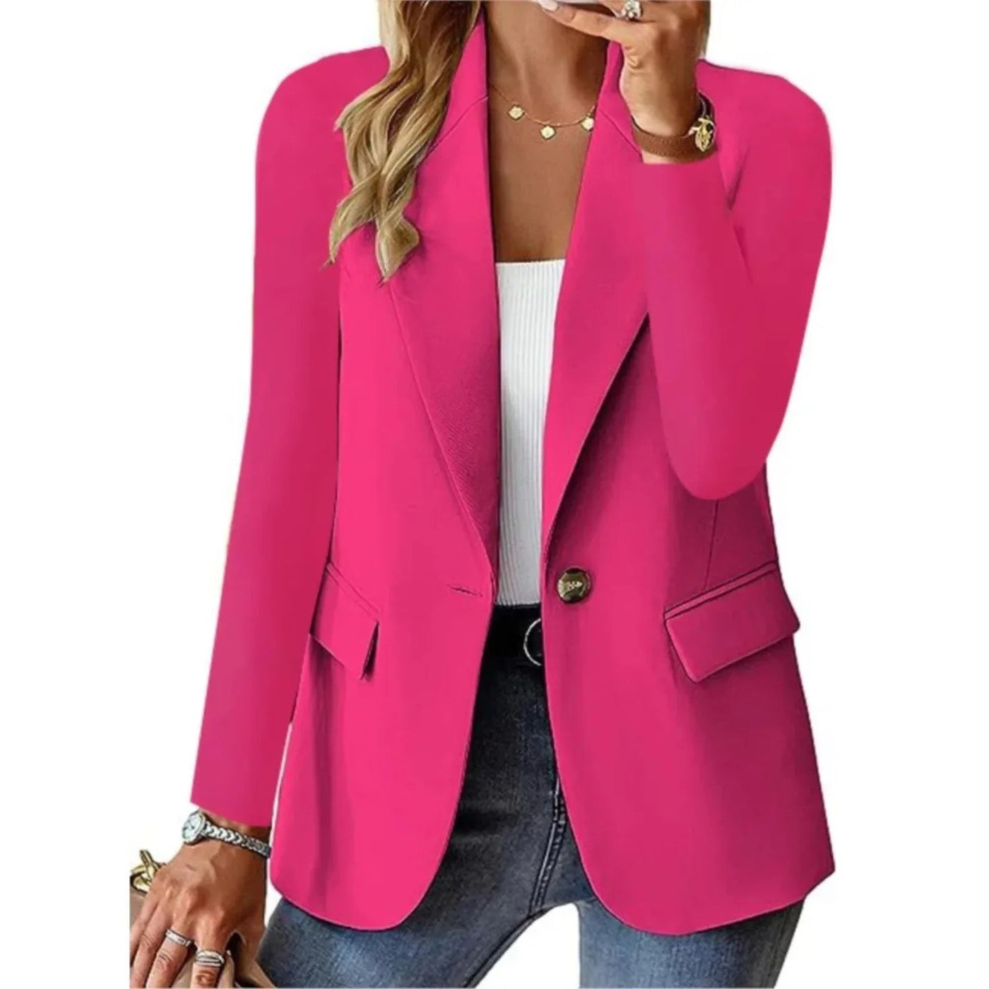 Vivian | Tailored Long Sleeve Blazer