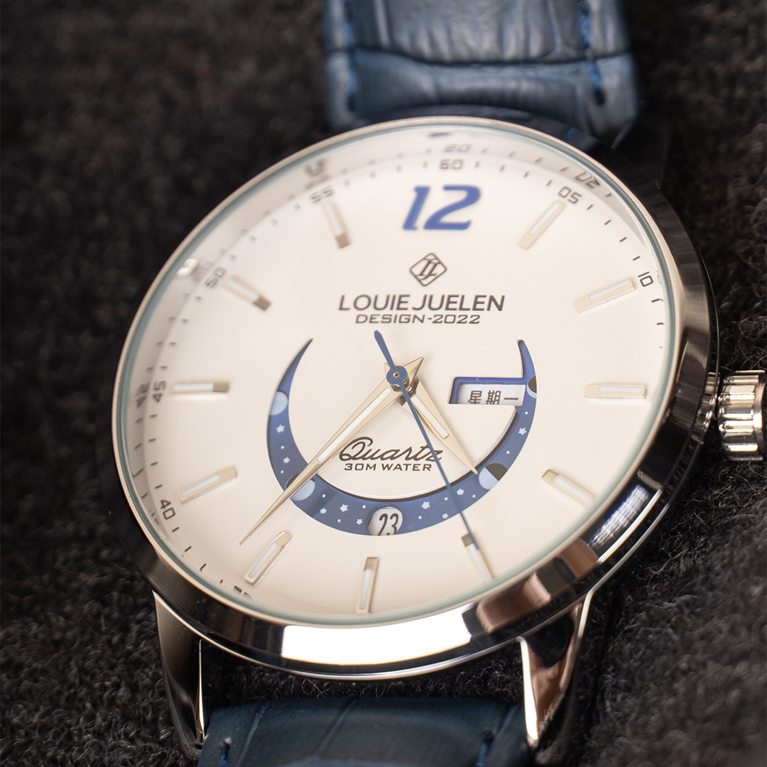 Timeless Moonphase Watch with Classic Elegance