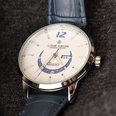 Timeless Moonphase Watch with Classic Elegance