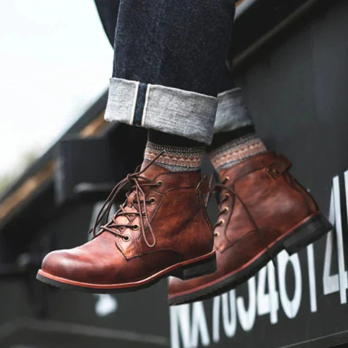 Grayson | Men's High-Top Boots