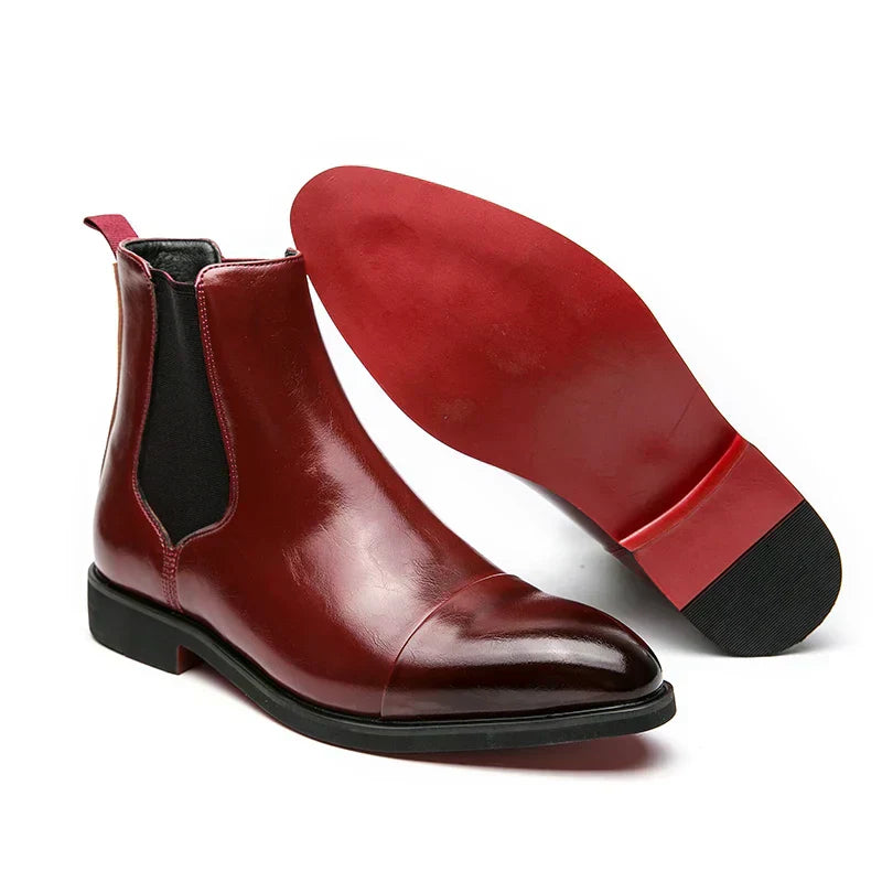 Duke | Genuine Leather Chelsea Boots