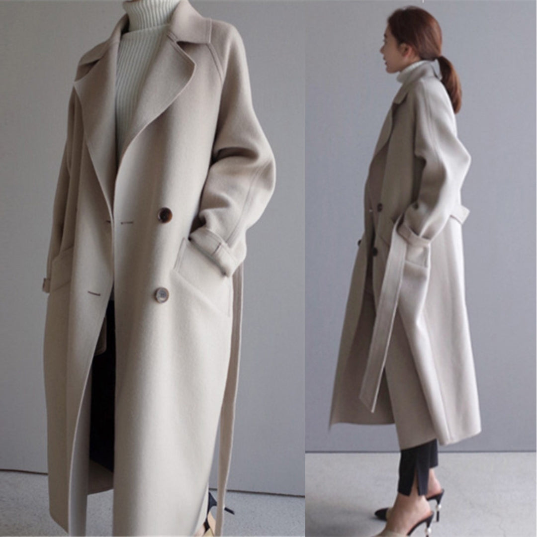 Celeste | Luxe Lined Wool Trench Coat